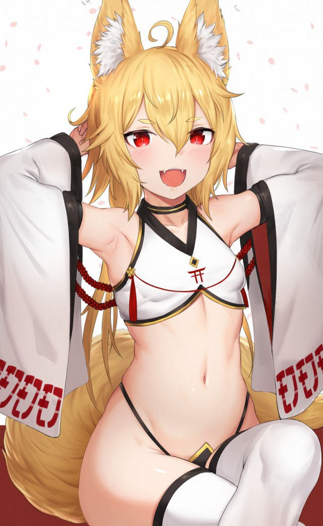 【二次】きつね耳を集めるスレ【画像】　その２４